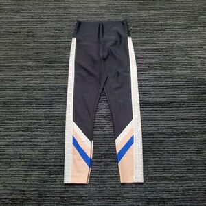 P.E. Nation Size M Black/Multi Bang Bang High Rise Leggings